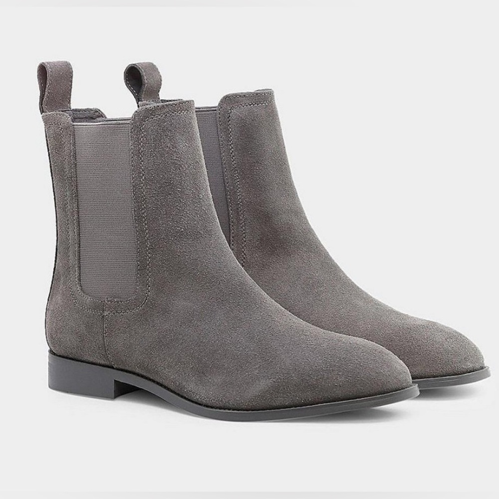 Saint Morta Nomad men’s leather Chelsea Boots dark grey‎ size 9